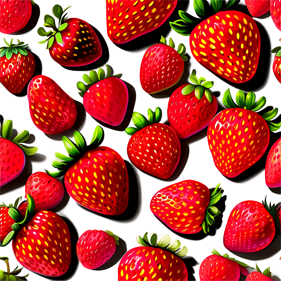 Strawberry Art Png 66