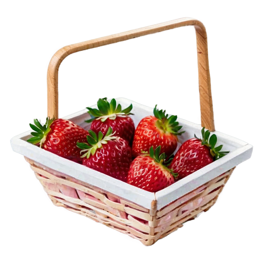 Strawberry Basket Png 38