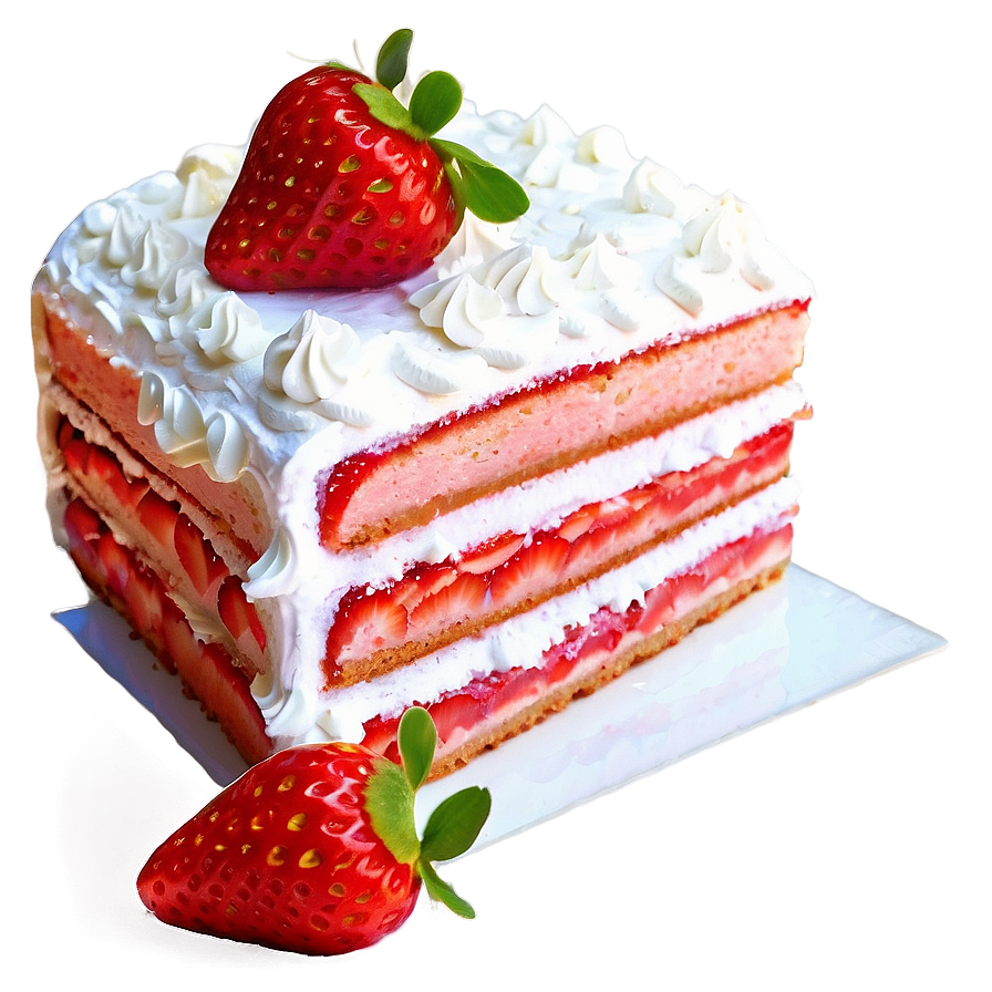 Strawberry Cake Png 97