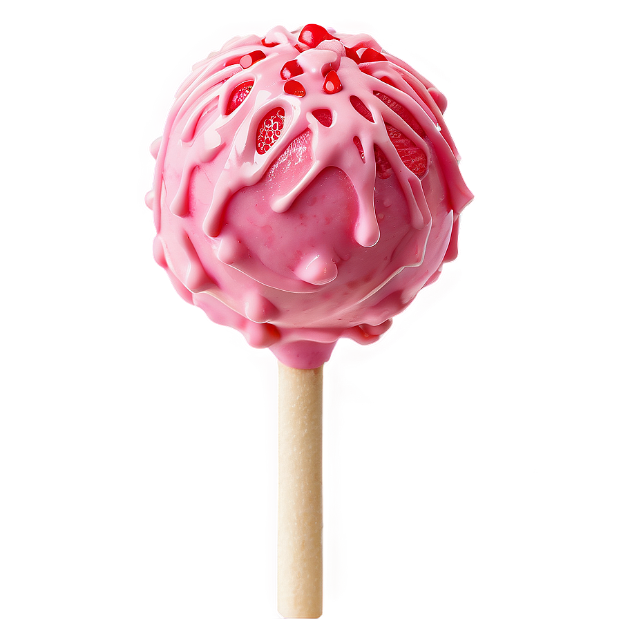 Strawberry Cake Pop Png Bnu92