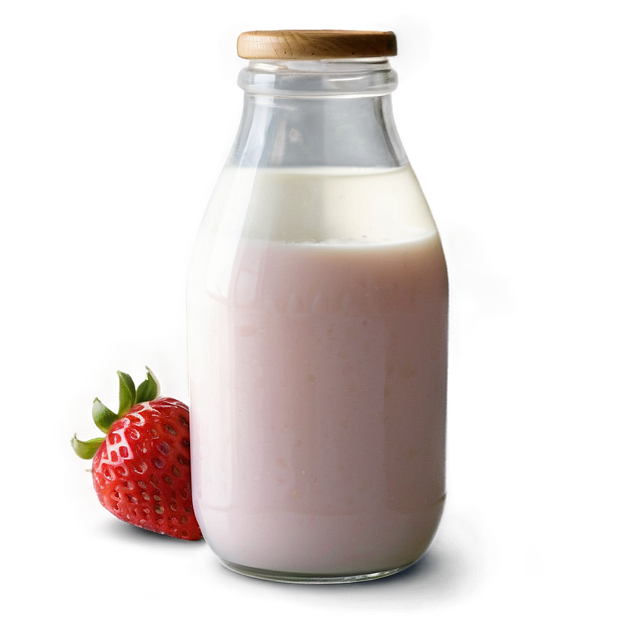 Strawberry Cow Milk Png Jtc