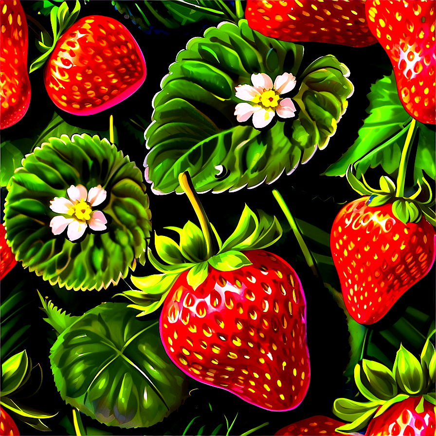 Strawberry Crop Png Pdm