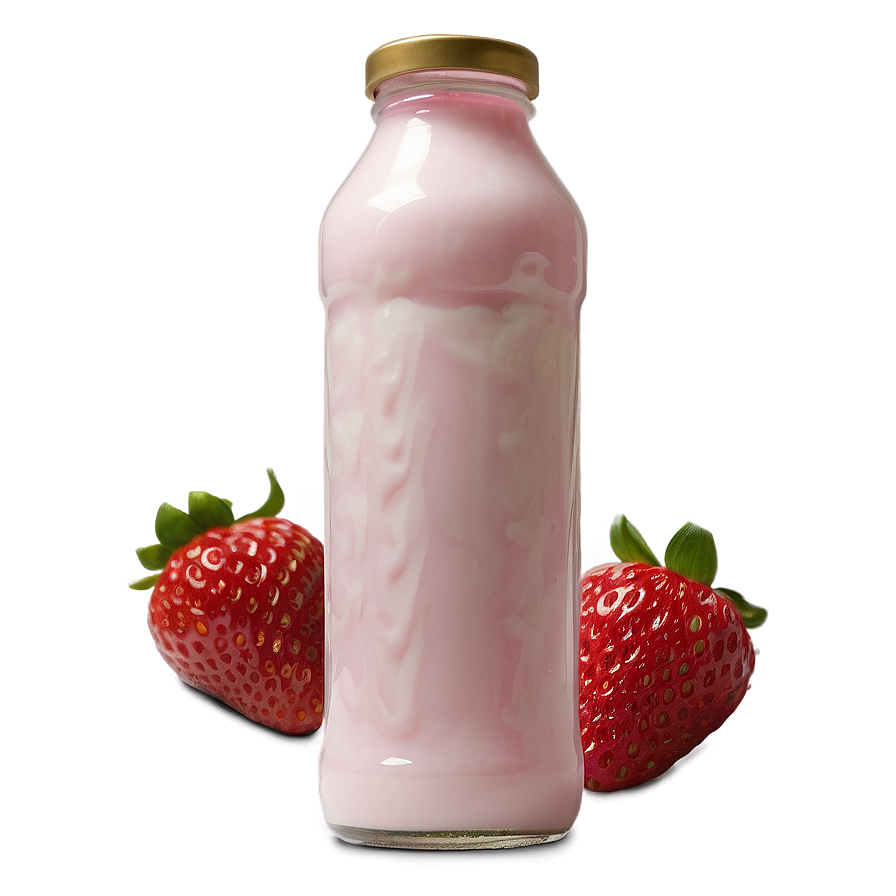 Strawberry Flavored Milk Png 49