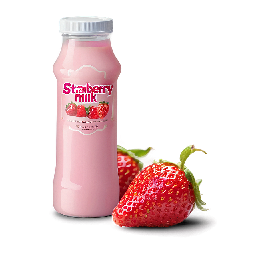 Strawberry Flavoured Milk Powder Png 06252024