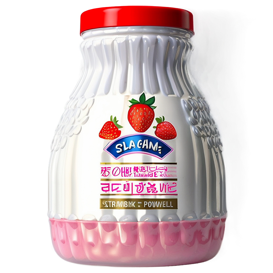 Strawberry Flavoured Milk Powder Png Eim50