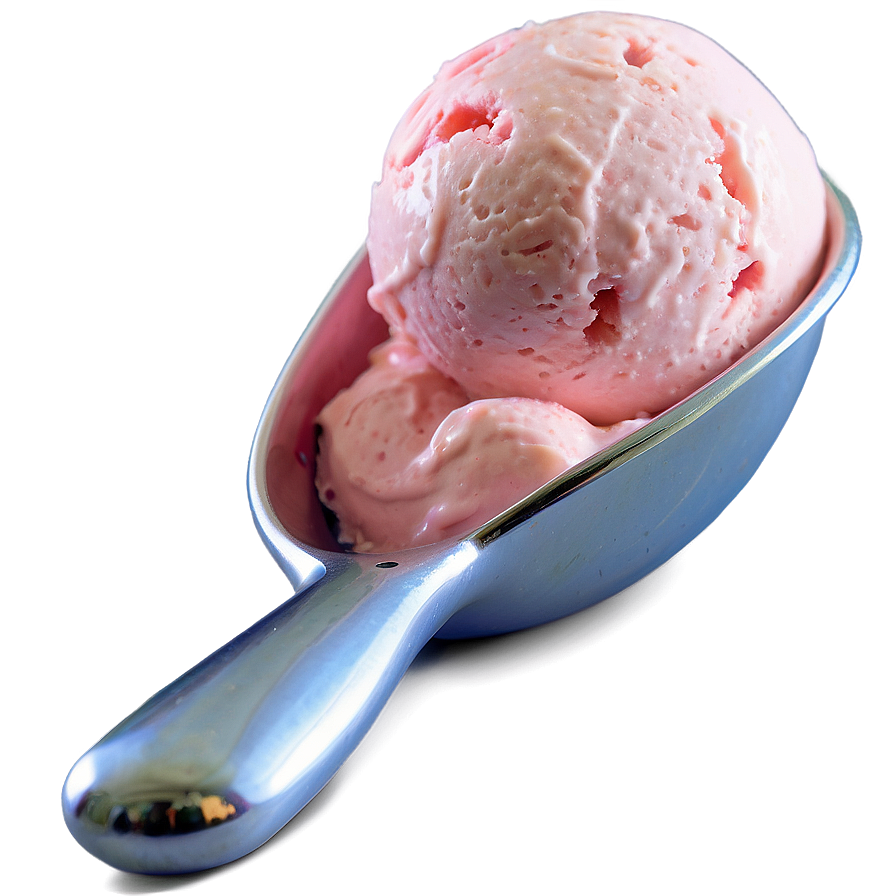 Strawberry Ice Cream Scoop Png Wdl50