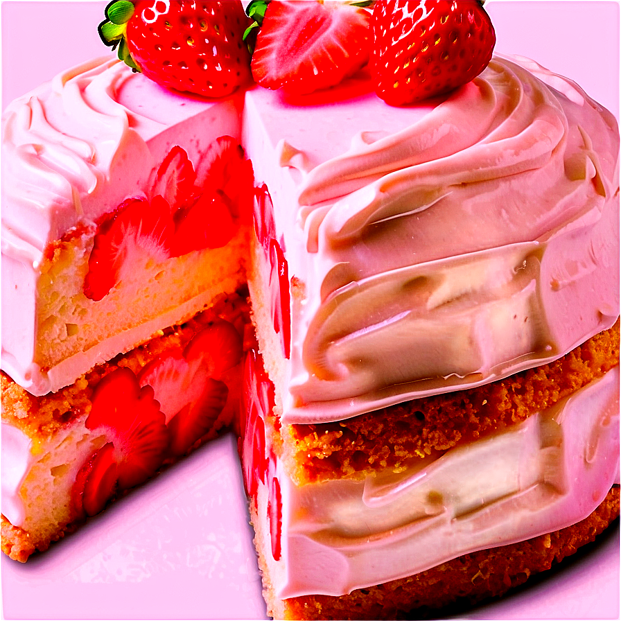 Strawberry Jelly Cake Png Xdq38