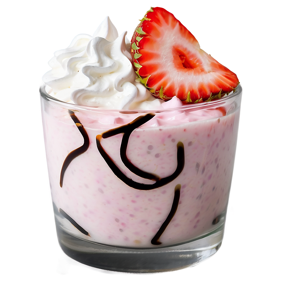 Strawberry Milk Dessert Png 06252024