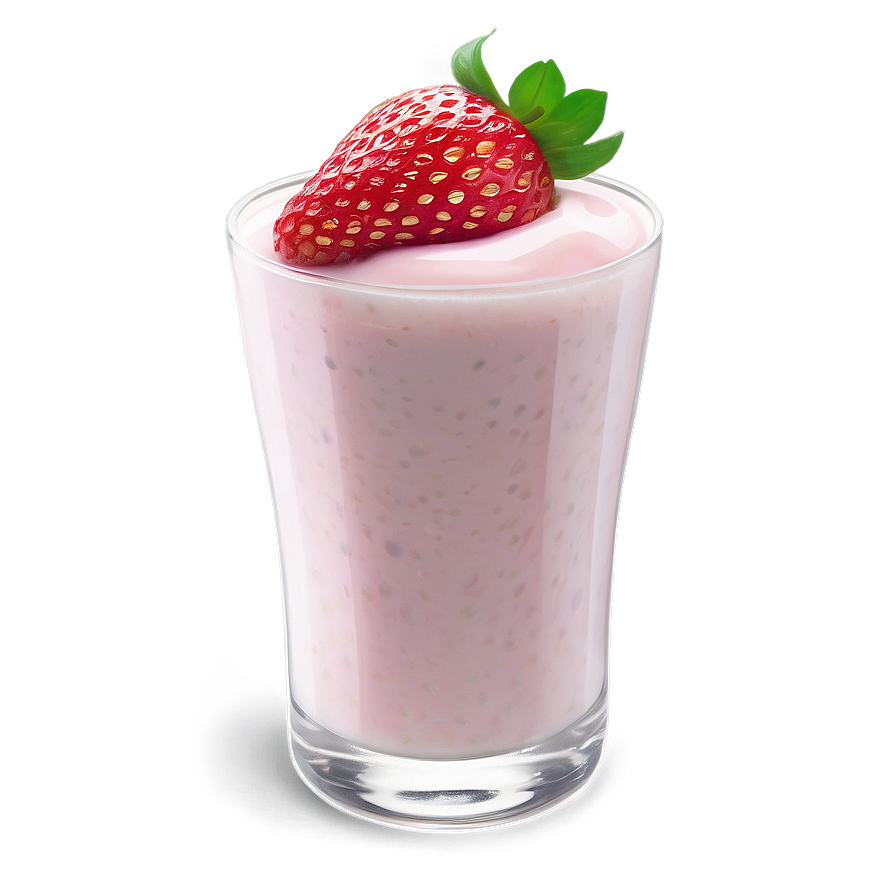 Strawberry Milk Dessert Png Vrd