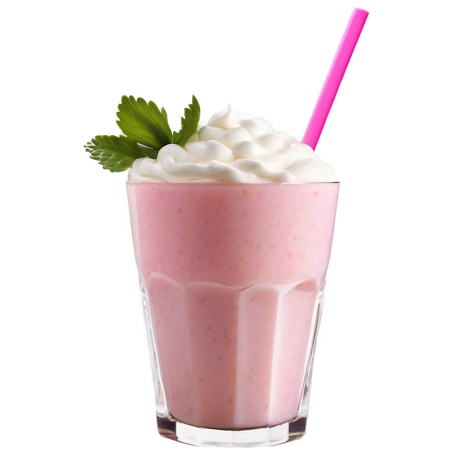 Strawberry Milk Froth Png Xuv