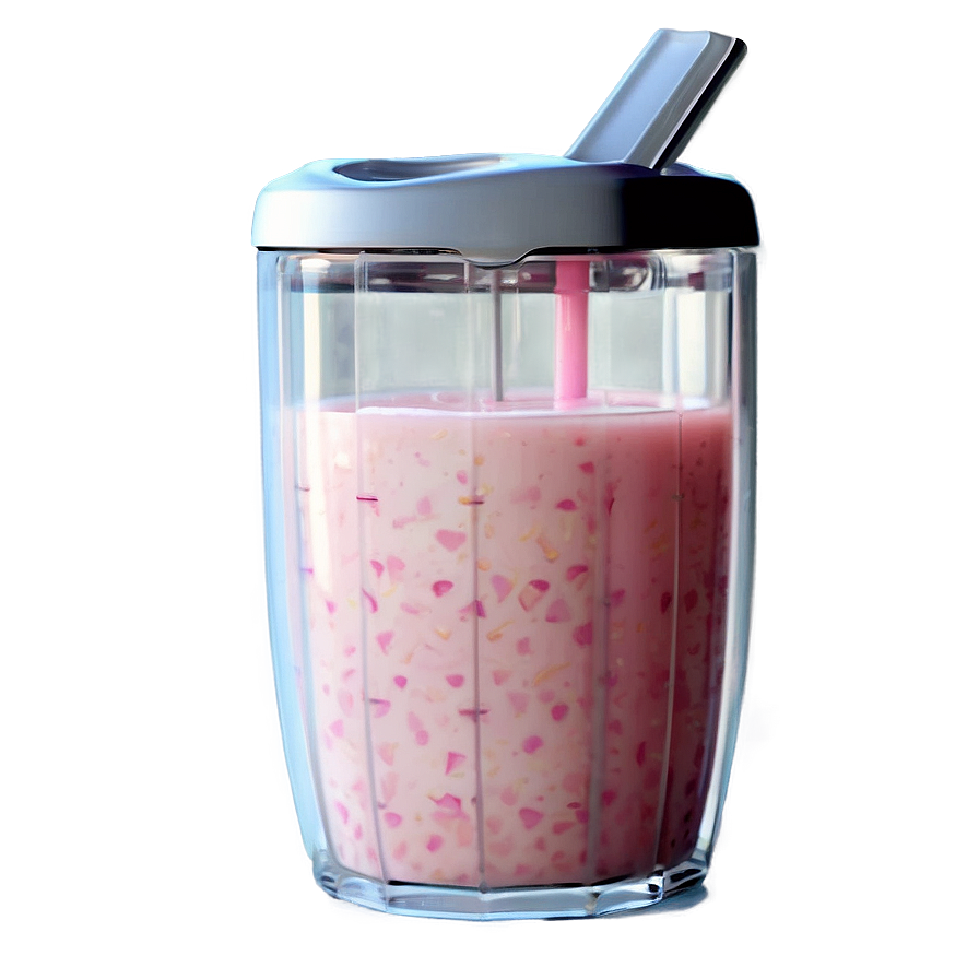 Strawberry Milk In Blender Png 06252024