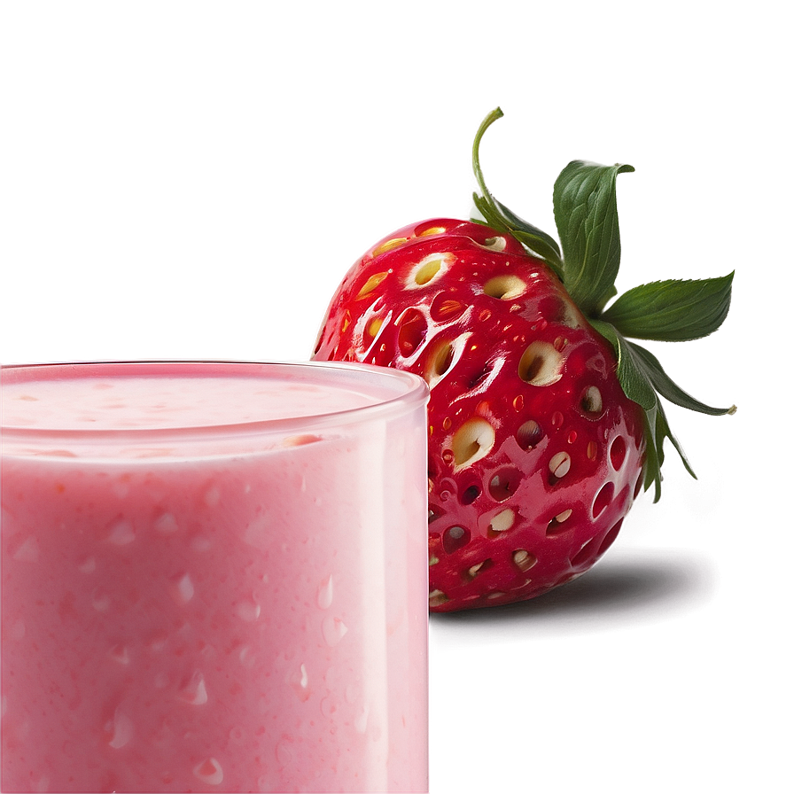 Strawberry Milk Ingredients Png 10