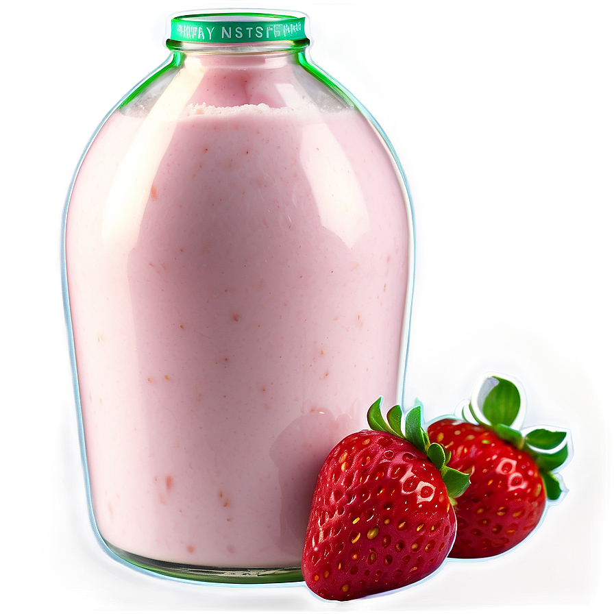 Strawberry Milk Ingredients Png 76