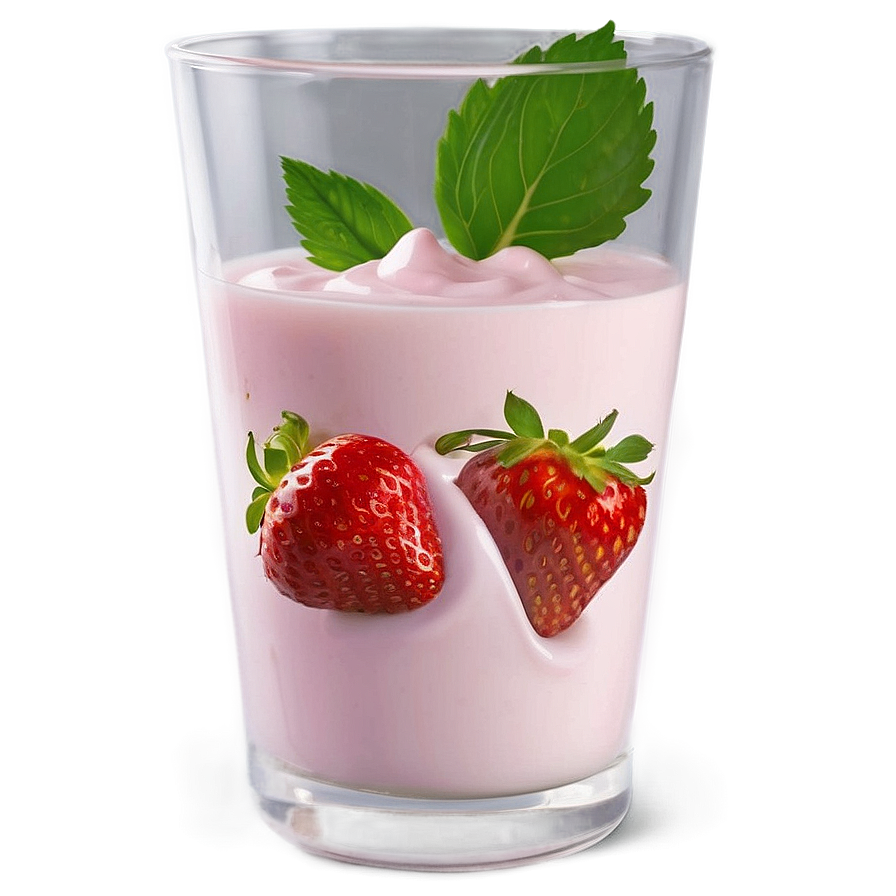 Strawberry Milk Ingredients Png Xvx