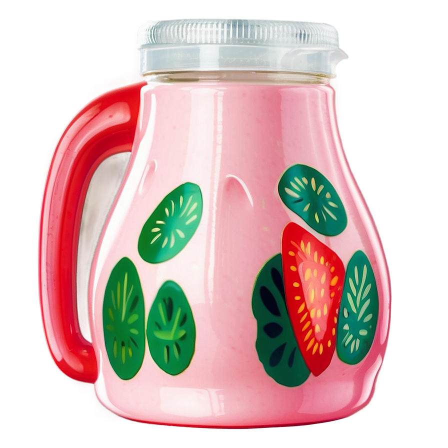 Strawberry Milk Jug Png Cje43