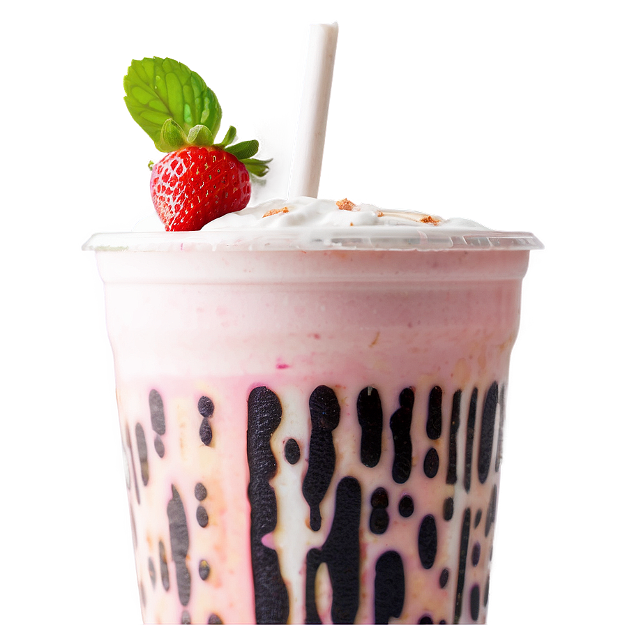 Strawberry Milk Latte Png 06252024