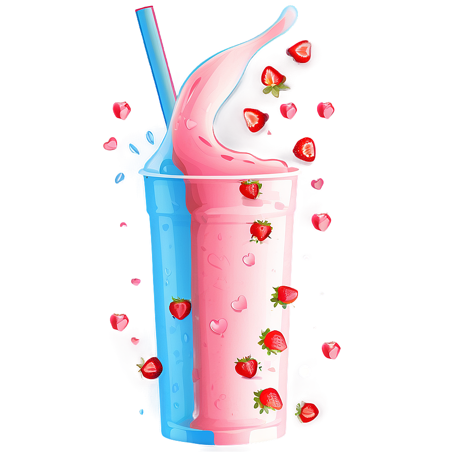 Strawberry Milk Mix Png Ehb54