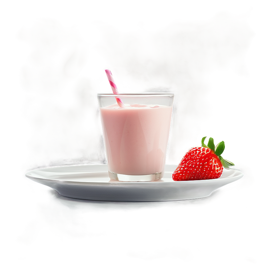 Strawberry Milk Pudding Png Fgw