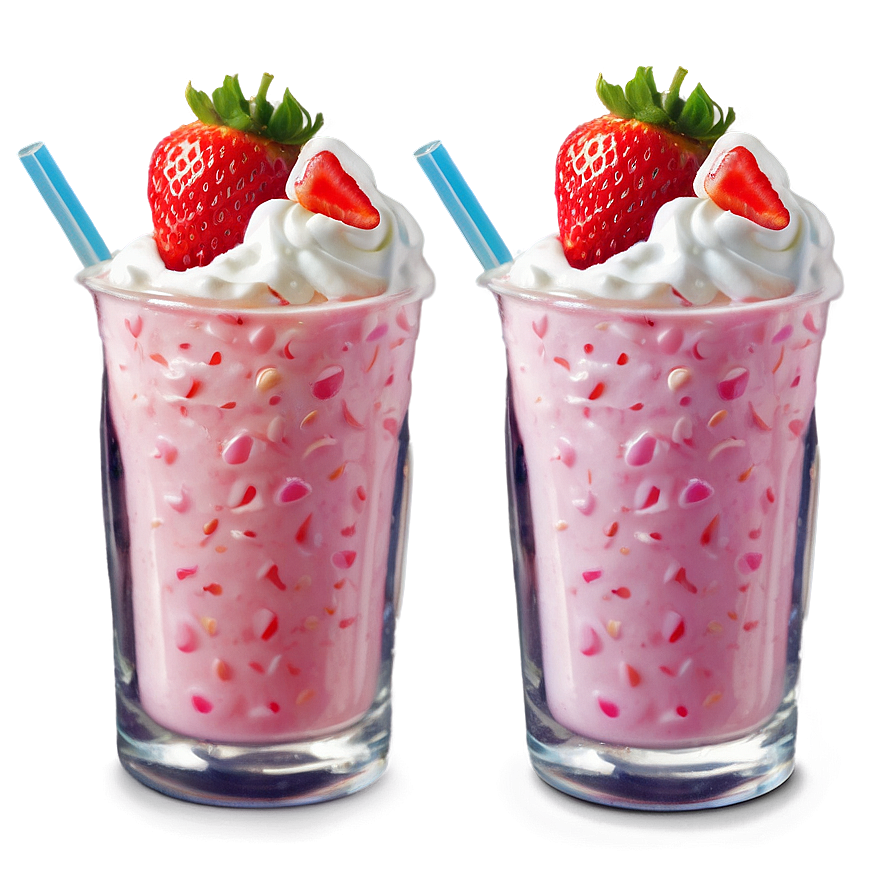 Strawberry Milkshake Png 29