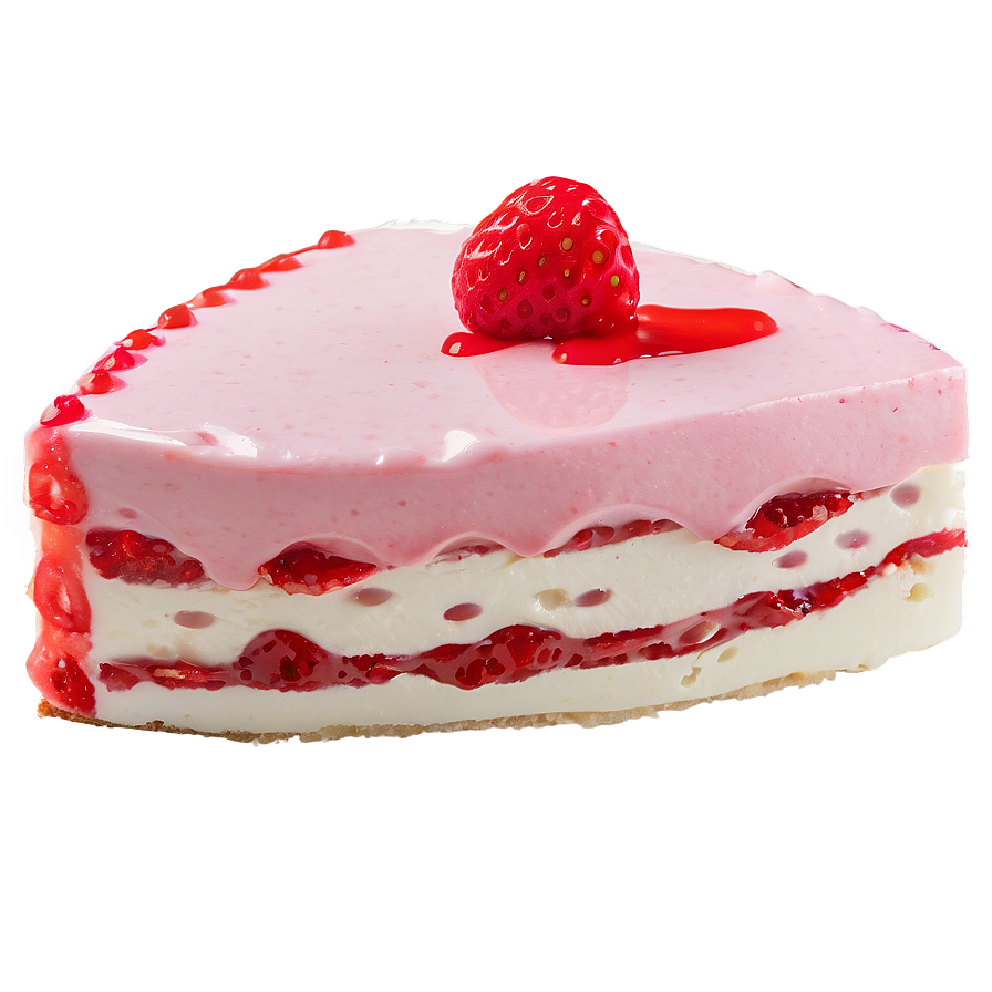 Strawberry Mousse Cake Png Fmh