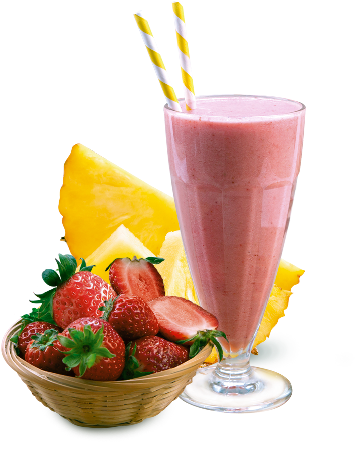 Strawberry Pineapple Smoothie Delight