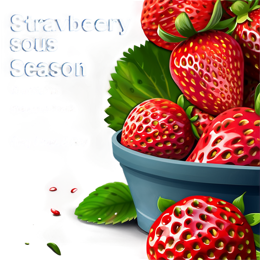 Strawberry Season Png Wdr