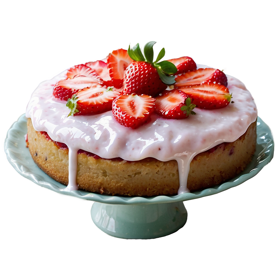 Strawberry Upside Down Cake Png 06212024