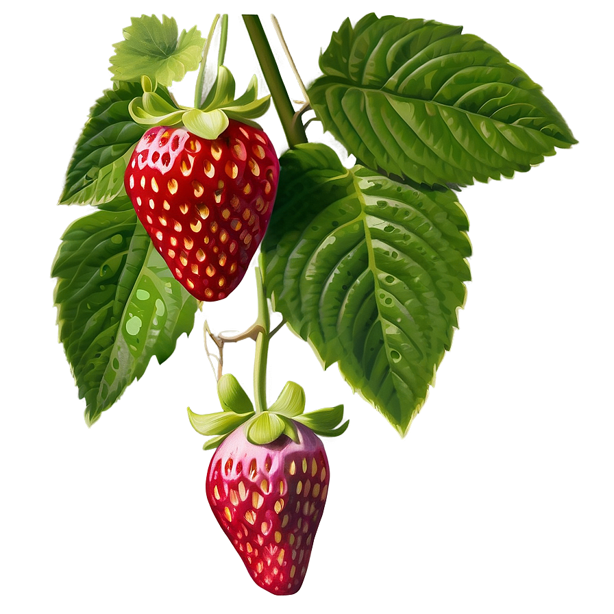 Strawberry Vine Png 05042024