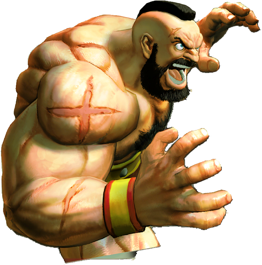 Street Fighter Zangief Readyfor Battle