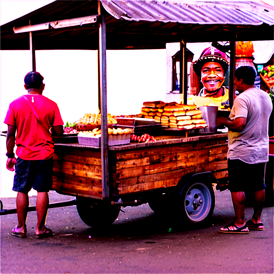 Street Food Market Png Jtv15