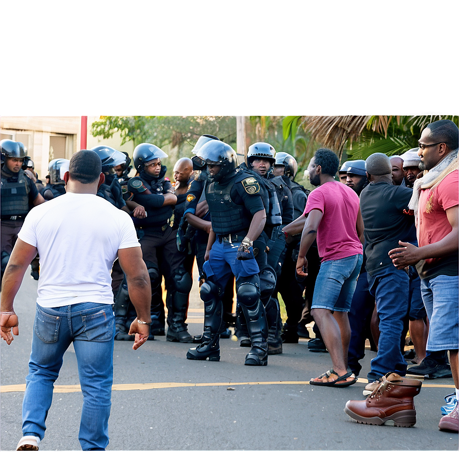 Street Riot Uproar Png Bfv