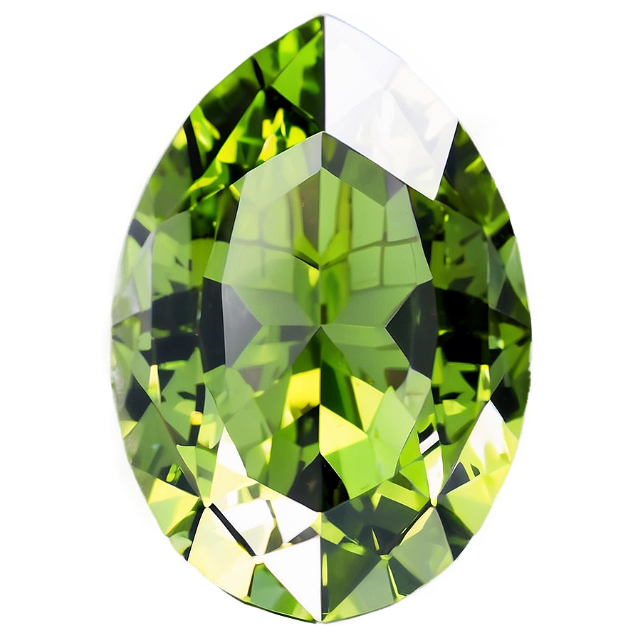 Striking Peridot Gemstone Png Gps68