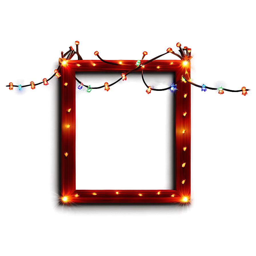 String Light Frame Png 06212024