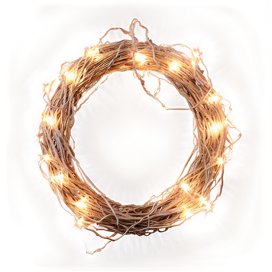 String Light Wreath Png 55