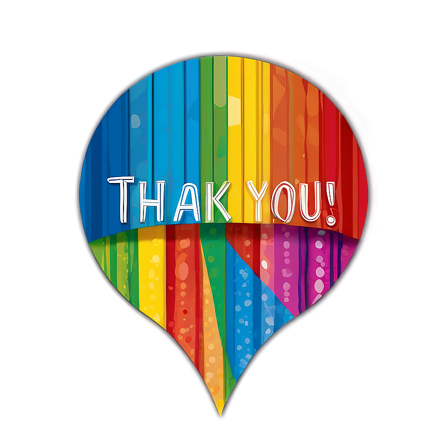 Stripe Thank You Stickers Png 06292024