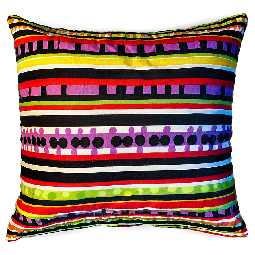 Stripe Throw Pillows Png 60