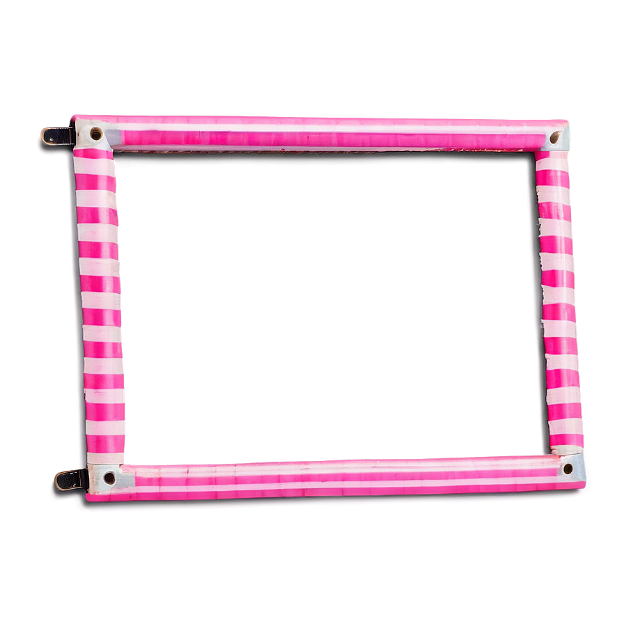 Striped Cute Frame Png 06262024