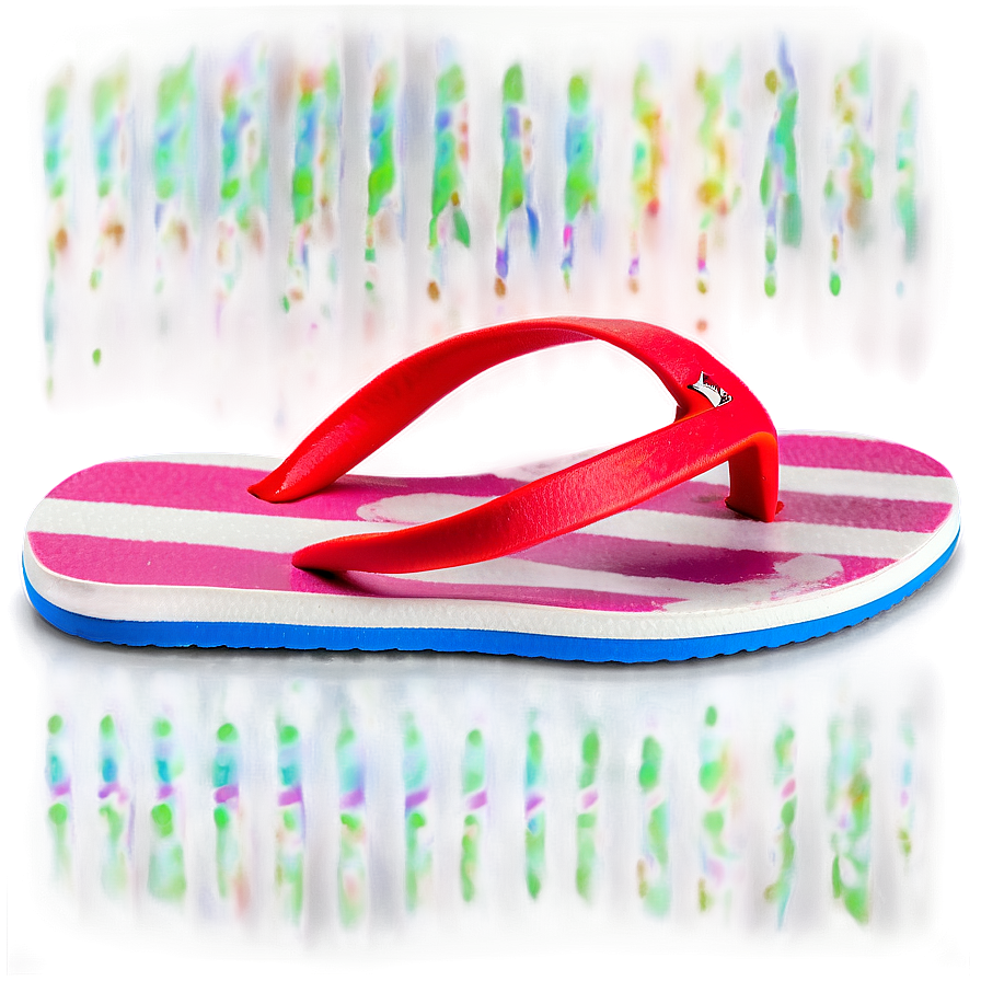 Striped Flip Flop Collection Png Jsh83