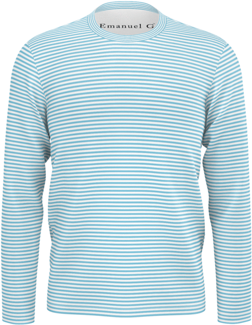 Striped Long Sleeve Shirt Mockup