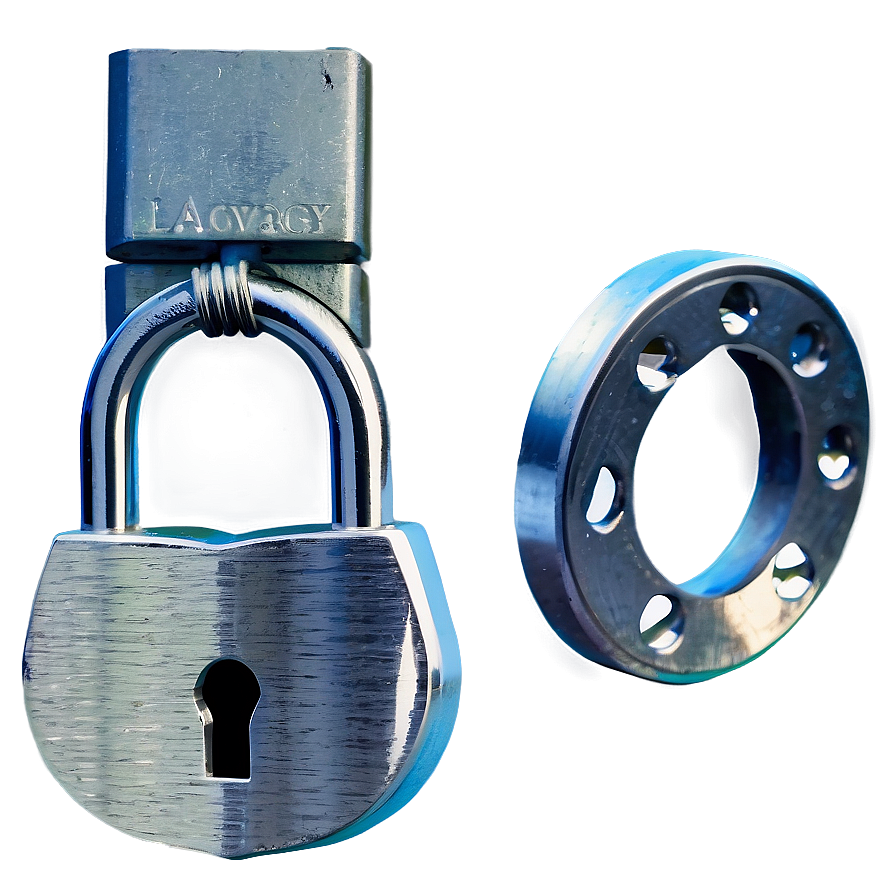 Strong Iron Padlock Png 05242024