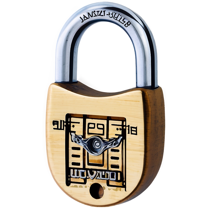 Strong Iron Padlock Png Ing