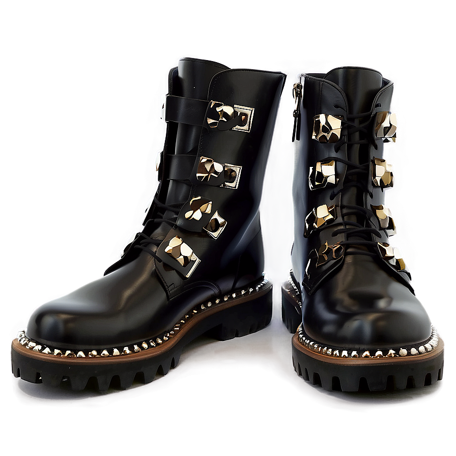 Studded Boots Png 05242024