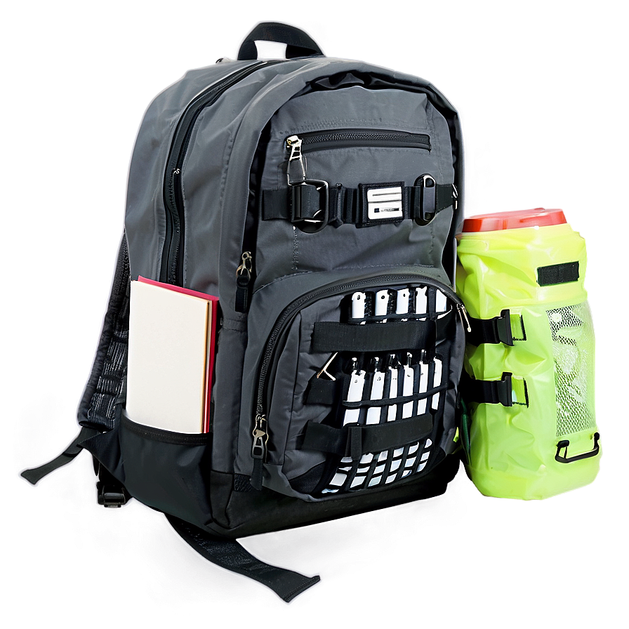 Student Backpack And Supplies Png 05232024