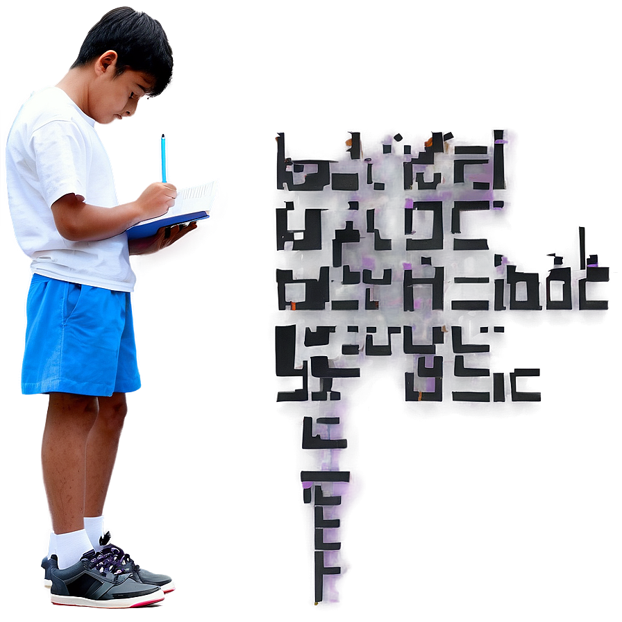 Student Doing Homework Png Vfk23