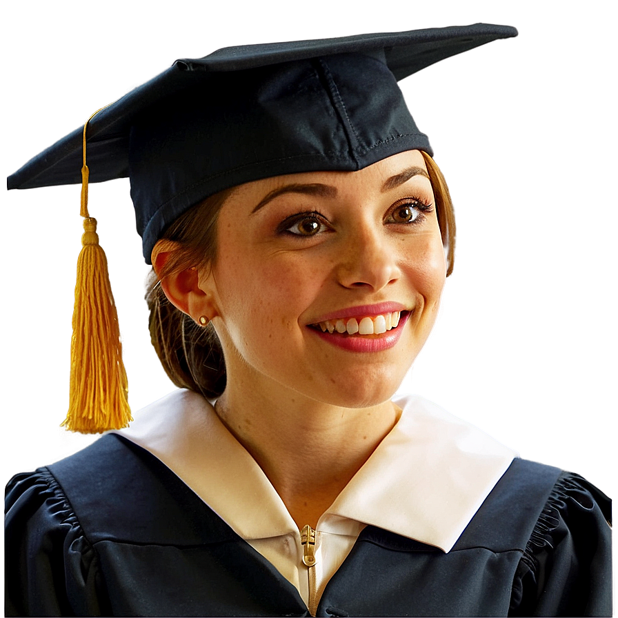 Student In Graduation Gown Png Gyv