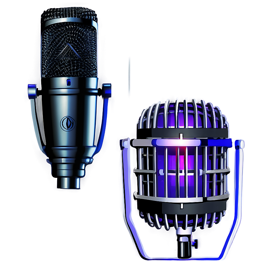 Studio Microphone Setup Png Eva