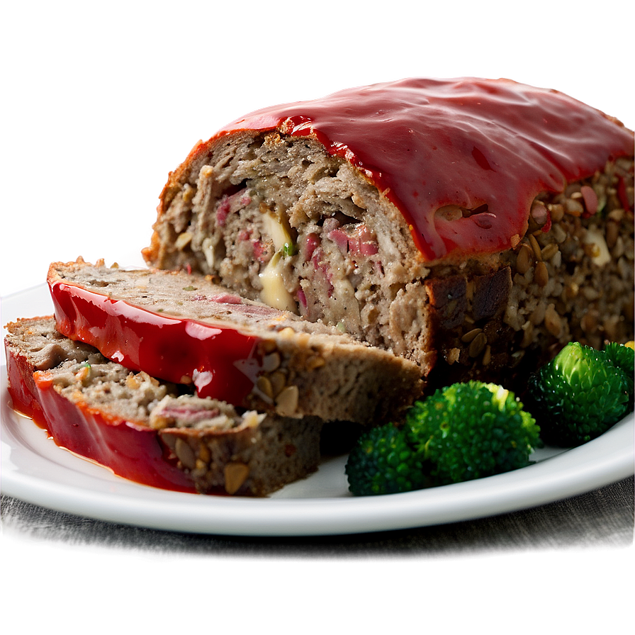 Stuffed Meatloaf Surprise Png 42