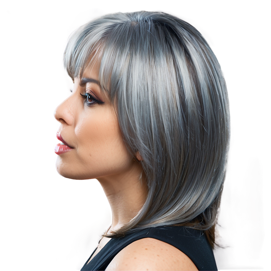 Stunning Grey Hair Shades Png Axc