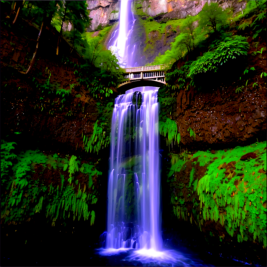 Stunning Multnomah Falls Png 27