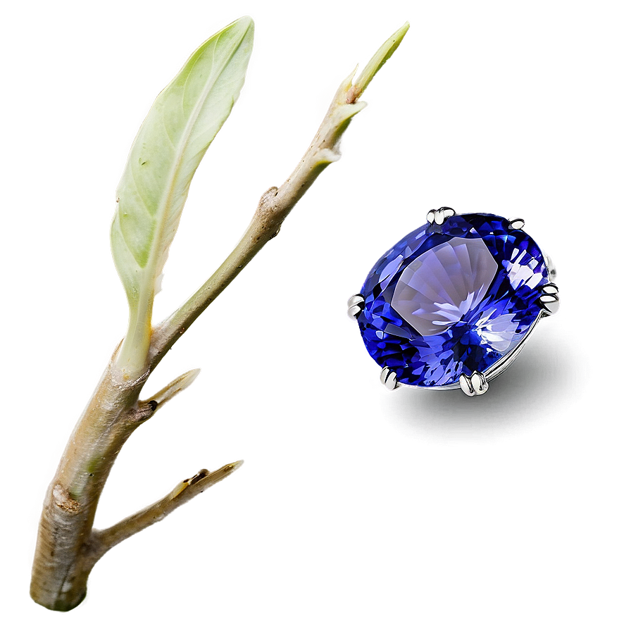 Stunning Tanzanite Gemstone Png Jgj